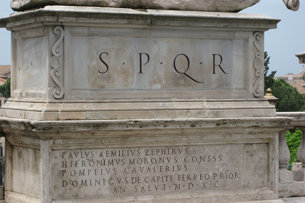 Аббревиатура SPQR: значение в Древнем Риме
